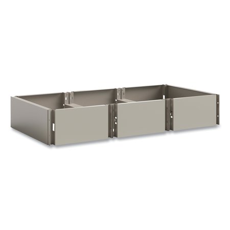 SAFCO Triple Continuous Metal Locker Base Addition, 35w x 16d x 5.75h, Tan 5520TN